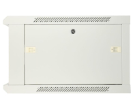 Extralink Szafka wisząca rack 6U 600x450 szara z metalowymi drzwiami EX.12998 - 489286 - zdjęcie 3